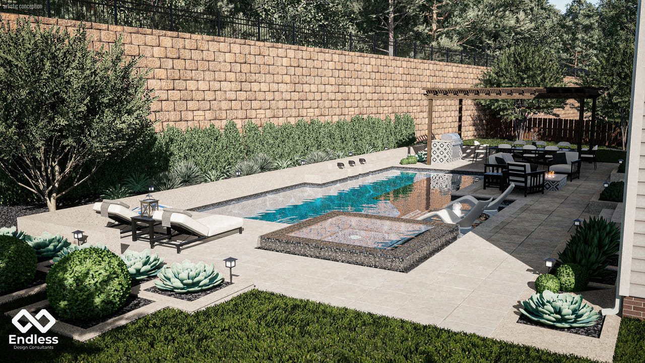 13002 Edsel Drive Pool_016